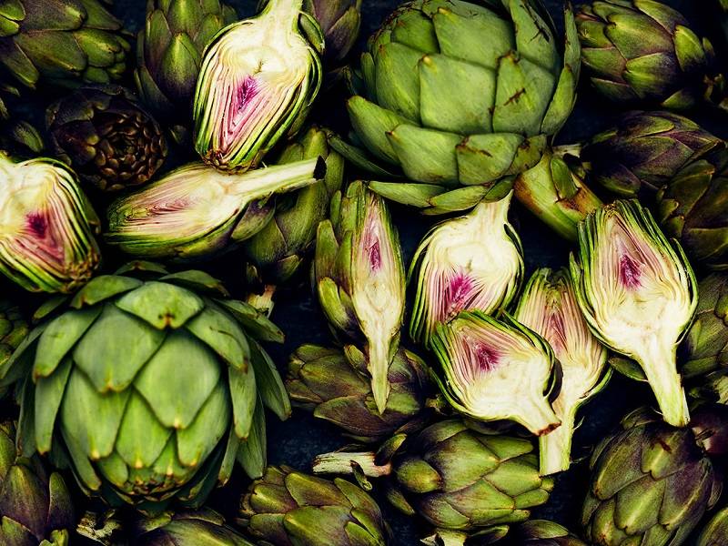 bông atiso Đà Lạt