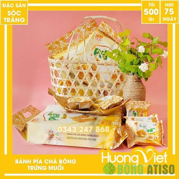 bánh pía kim sa mini